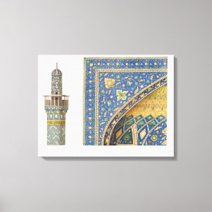 Toile Détails architecturaux de Mesdjid-i-Shah, Isf