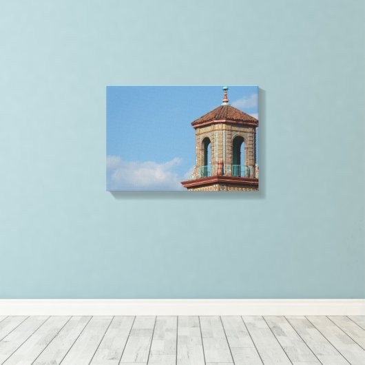 Toile Détails du bâtiment Plaza (Insitu (Plancher de Bois))