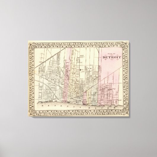 Toile Détroit (Recto)