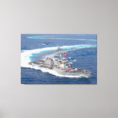 Toile DÉTROYEUR DE MISSILES GUIDÉS - DDG-110 32x48 (Recto)