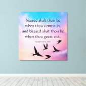 Toile Deutéronome 28:6 (Insitu (Plancher de Bois))