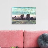 Toile Deux agriculteurs par Vincent van Gogh (Insitu(Salon))