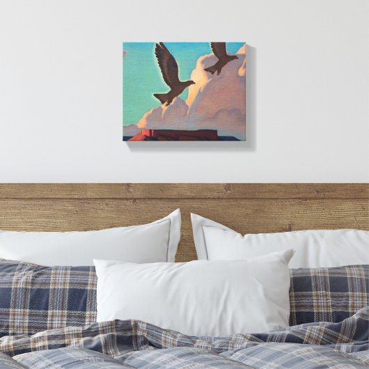 Toile Deux aigles par Maynard Dixon (Insitu(Chambre))
