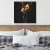 Toile Deux allumettes s'étreignant (Insitu(Chambre))