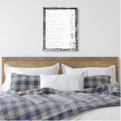 Toile Deux Âmes qui traversent (Insitu(Chambre))