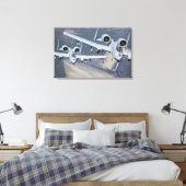 Toile Deux avions A-10C Thunderbolt II volent au format (Insitu(Chambre))