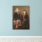 Toile Deux Bairns (Insitu (Plancher de Bois))