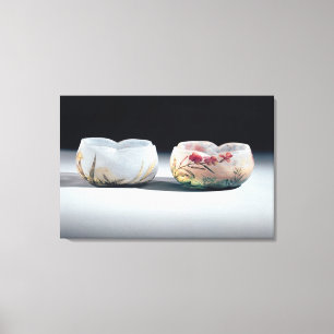 Toile Deux bols de Daum, Nancy, France