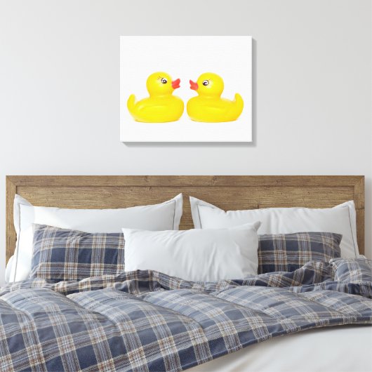 Toile Deux canards qui embrassent (Insitu(Chambre))
