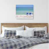 Toile Deux chaises sur la plage (Insitu(Chambre))