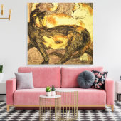 Toile Deux chats (Insitu(Salon))