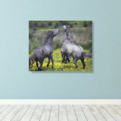 Toile Deux chevaux Buck and Play (Insitu (Plancher de Bois))