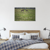Toile Deux colts sur le terrain (Insitu(Chambre))