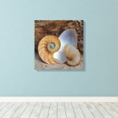 Toile Deux coques Nautilus (Insitu (Plancher de Bois))