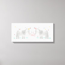 Deux éléphants et un singe