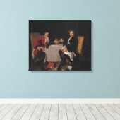 Toile Deux épicuriens (Insitu (Plancher de Bois))