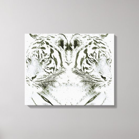 Toile Deux faces, deux vues_Toile tendue imprimée (Recto)