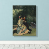 Toile Deux femmes espagnoles (Insitu (Plancher de Bois))