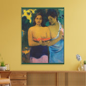 Toile Deux femmes tahitiennes (1899) par Paul Gauguin (Insitu(Salon))