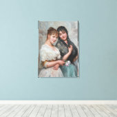 Toile Deux femmes vénitiennes (Insitu (Plancher de Bois))