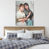 Toile Deux femmes vénitiennes (Insitu(Chambre))