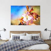 Toile Deux fleurs de cerisier Sakura (Insitu(Chambre))