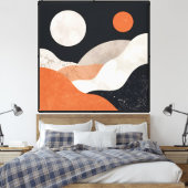 Toile Deux Horizons Sun (Insitu(Chambre))