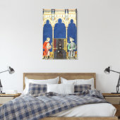 Toile Deux joueurs de jacquet (Insitu(Chambre))