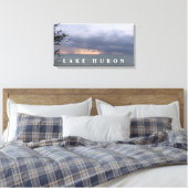 Toile Deux orages sur Huron (Insitu(Chambre))