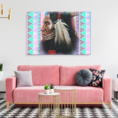 Toile Deux plumes (Insitu(Salon))