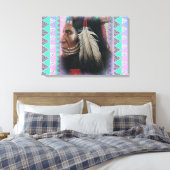 Toile Deux plumes (Insitu(Chambre))