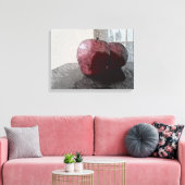 Toile Deux pommes d'art numérique (Insitu(Salon))