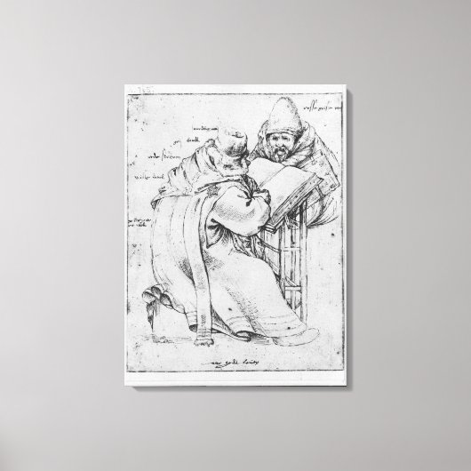 Toile Deux rabbins (Recto)