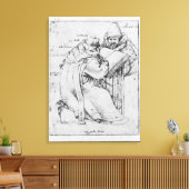 Toile Deux rabbins (Insitu(Salon))