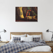 Toile Deux sacs et une bouteille par Vincent van Gogh (Insitu(Chambre))