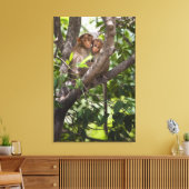 Toile Deux Singes Dans Un Arbre (Insitu(Salon))