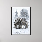 Toile Deux survivants (Recto)