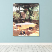 Toile Deux verres à vin de John Singer Sargent (Insitu (Plancher de Bois))