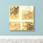 Toile Deuxième bataille de Bull Run 2 (Insitu (Plancher de Bois))