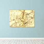 Toile Deuxième bataille de Bull Run 7 (Insitu (Plancher de Bois))