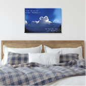 Toile Deuxième Écriture Inspirationnelle Imprimer (Insitu(Chambre))