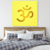 Toile Devanagari om - Canari (Insitu(Chambre))