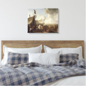 Toile Devant la tente du marché (Insitu(Chambre))