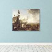 Toile Devant la tente du marché (Insitu (Plancher de Bois))