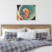 Toile Développement Du Foetus À 9 Semaines (Insitu(Chambre))