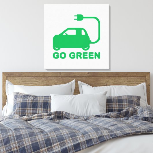 Toile Devenez écolo ~ Conduite de voitures électriques (Insitu(Chambre))