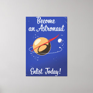 Toile Devenez un astronaute !