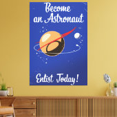 Toile Devenez un astronaute ! (Insitu(Salon))