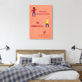 Toile Devenez un Saumon dansant polyvalent (Insitu(Chambre))