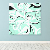 Toile Déversement - Vert (Monnaie) (Insitu (Plancher de Bois))